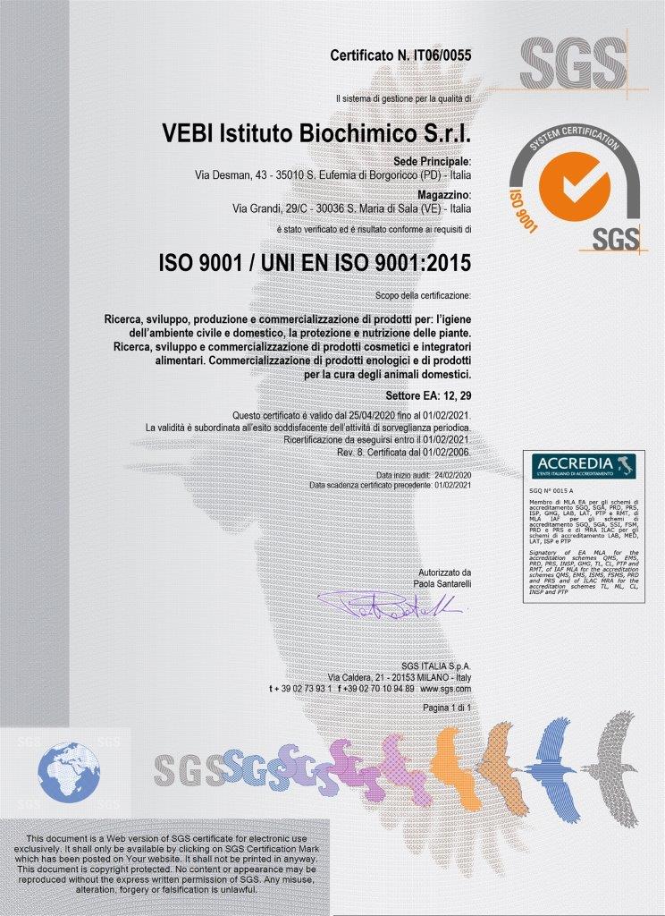 Certificazione ISO 9001