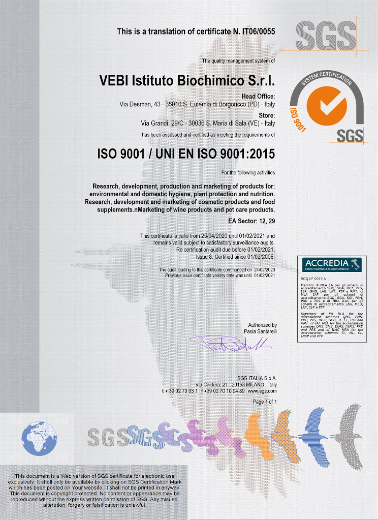 Certification ISO 9001